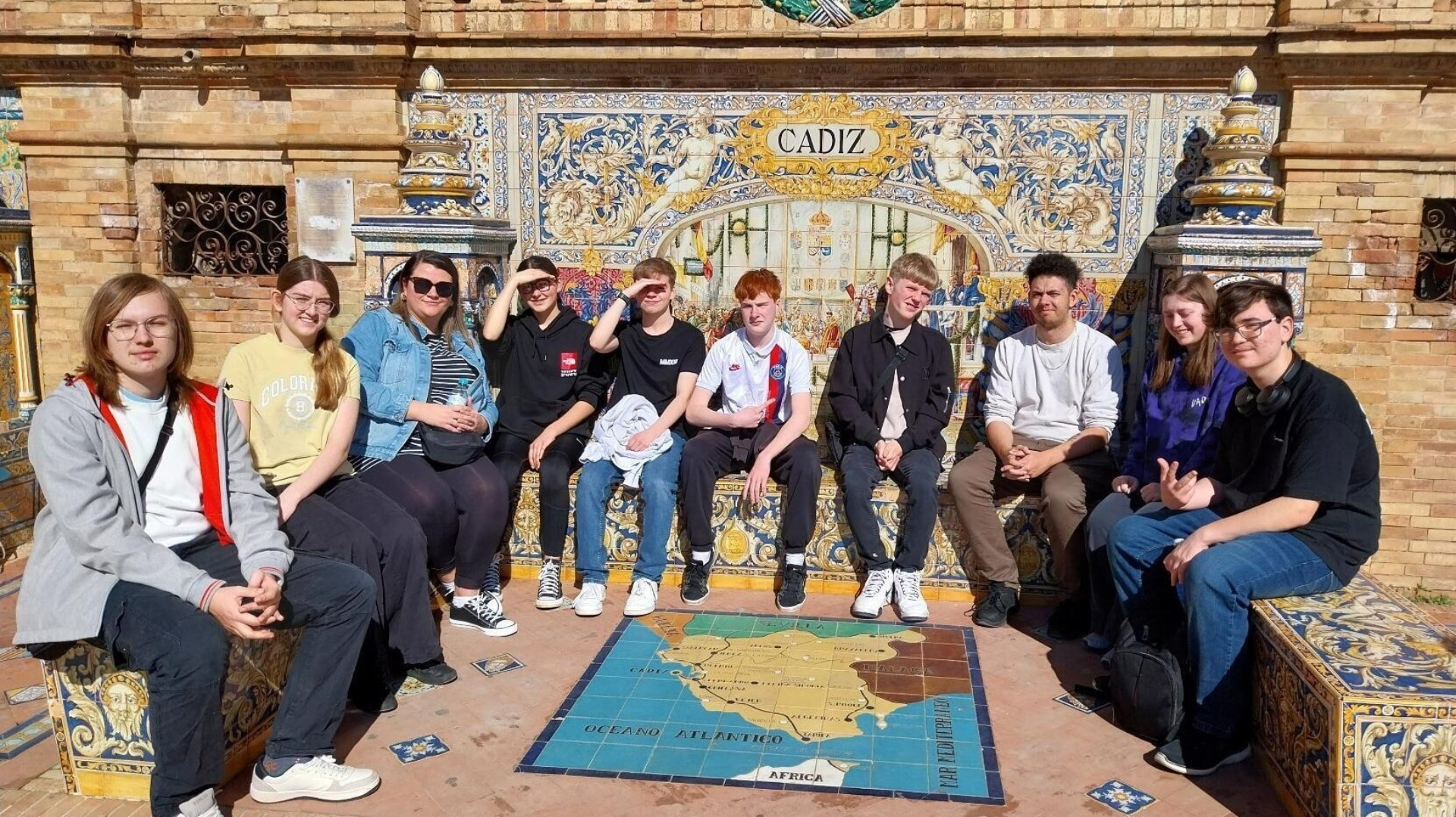 Boston College Turing Scheme Group Photo Seville