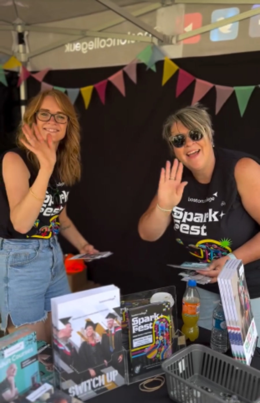 Spark Fest Video Thumbnail Website Homepage