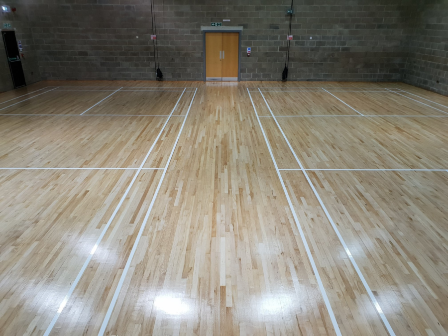The small sports hall at Peter Paine.