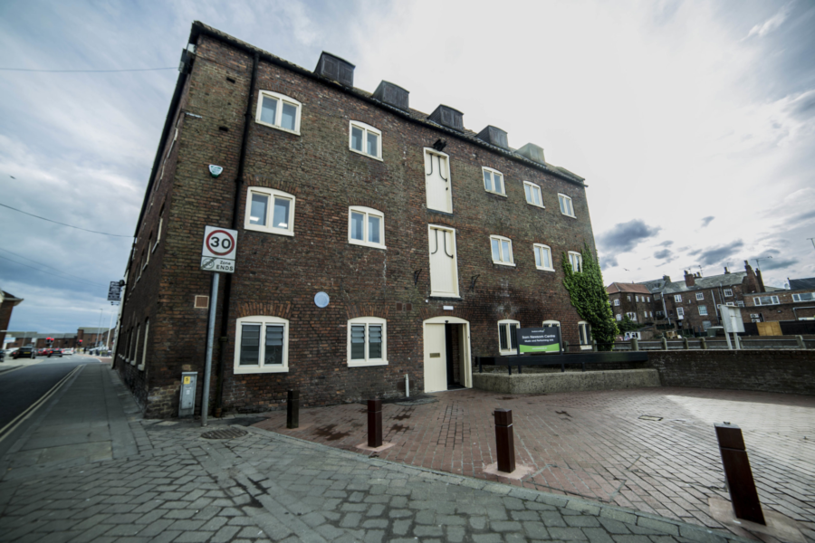 Exterior of the Sam Newsom Centre.