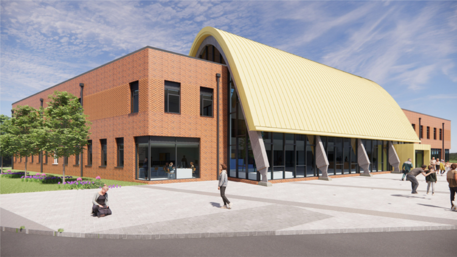 Exterior image of the Mayflower building.