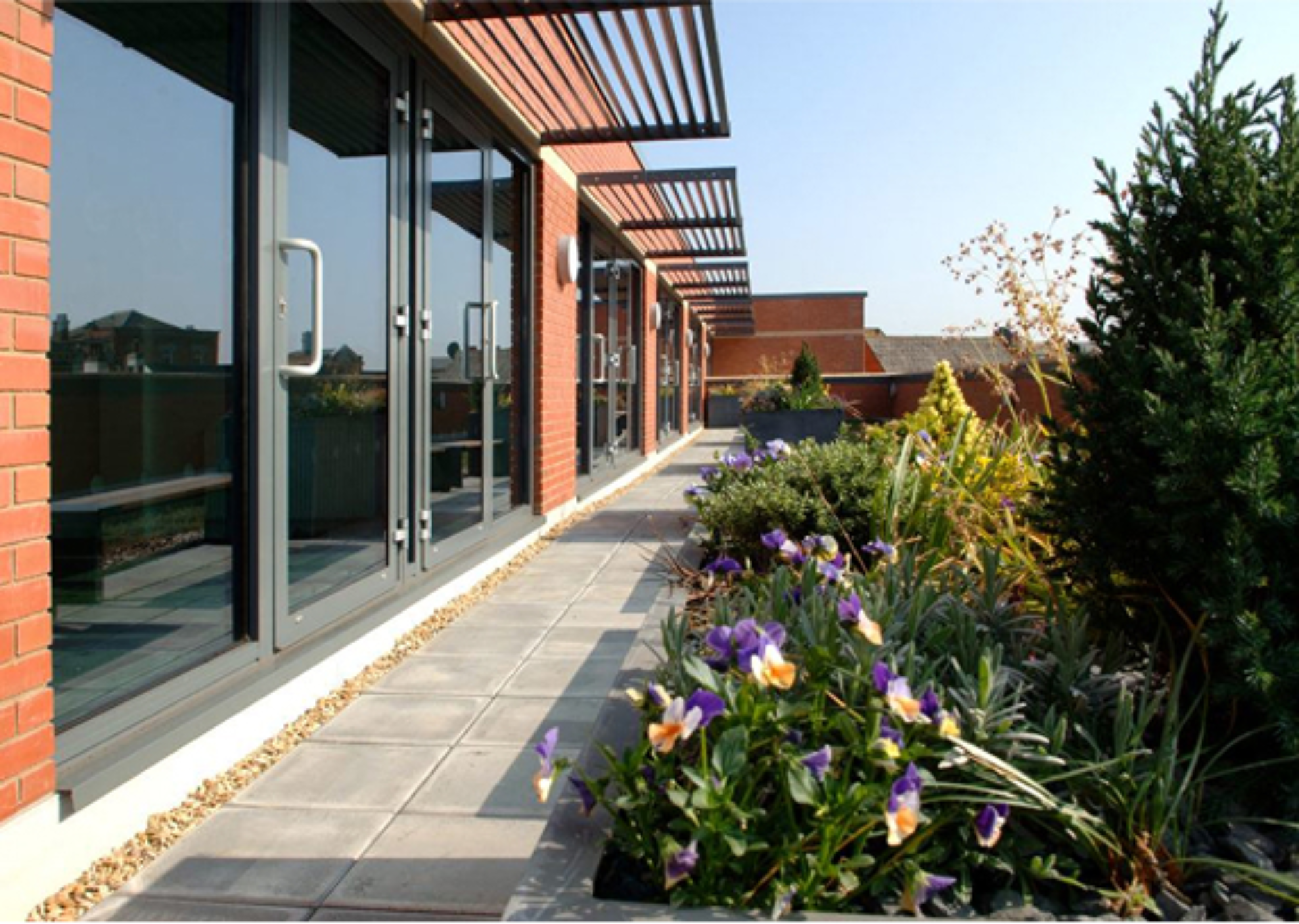 Exterior of the Red Lion Quarter in Spalding.